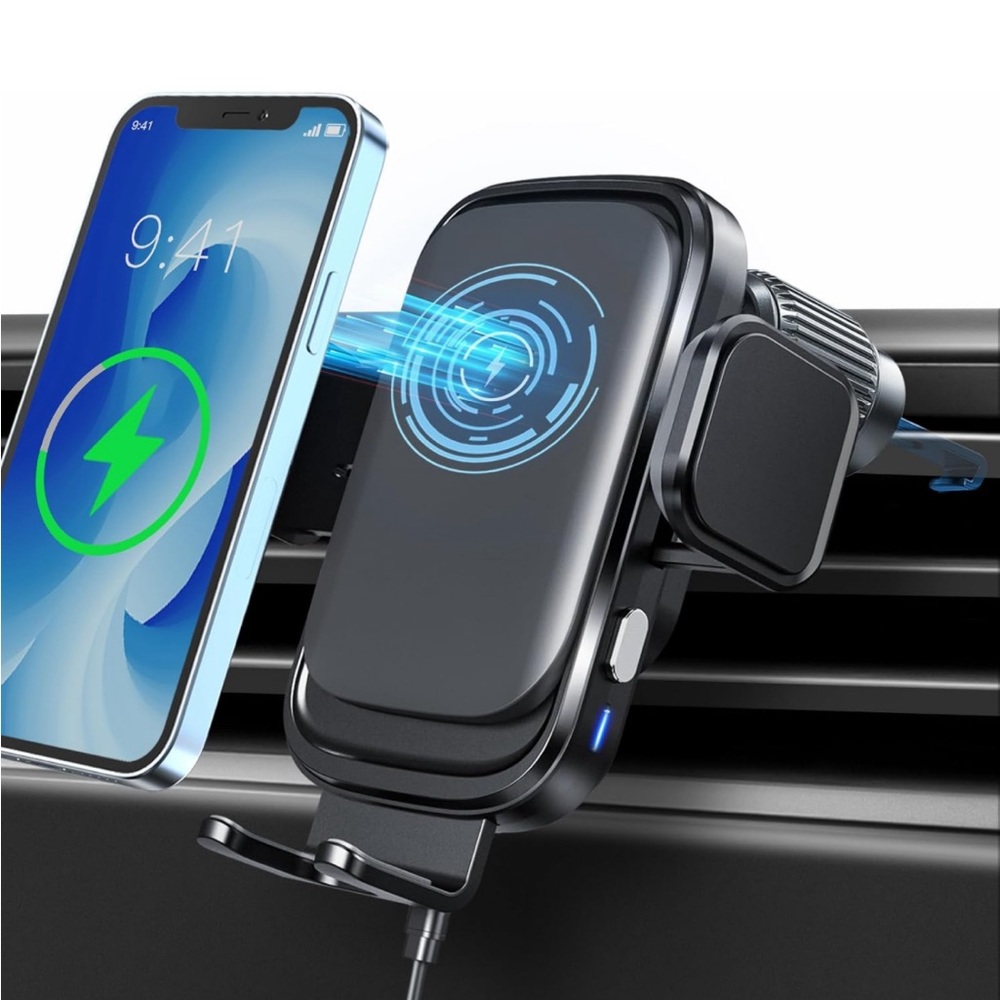 Wireless Car Charger Mount, Charger for Air Vent